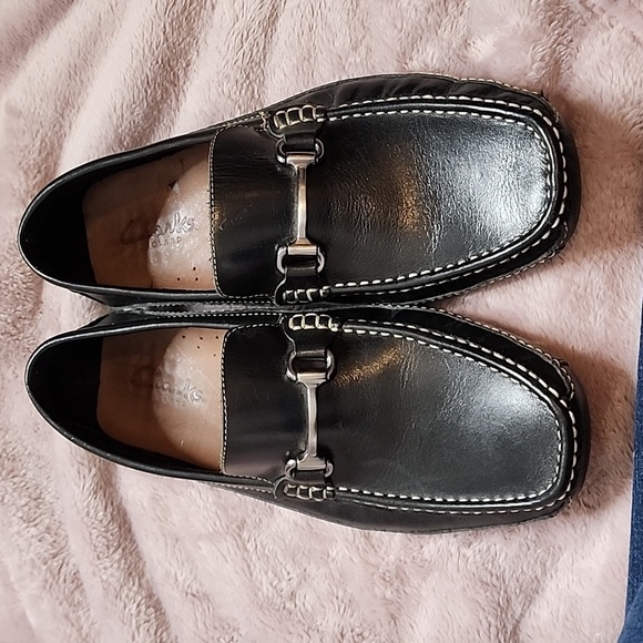 Clarks Men Slip on sz 9 Loafers - Picture 1 of 4